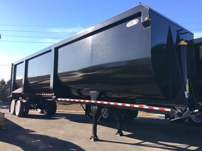CPS SCRAP TRAILER, 87 CU YDS, 100" SIDES, BARN DOOR GA End Dump Trailer