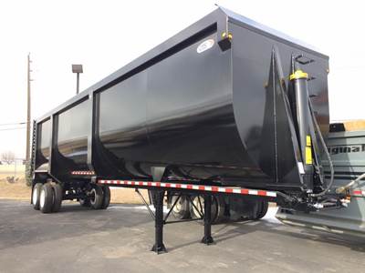 CPS SCRAP TRAILER, 87 CUBIC YARDS, BARN DOOR, ELECTRIC End Dump Trailer