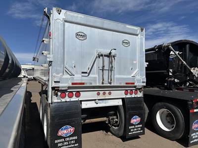 MAC 35 ft End Dump Trailer - Tandem Axle, Aluminum, Air Ride