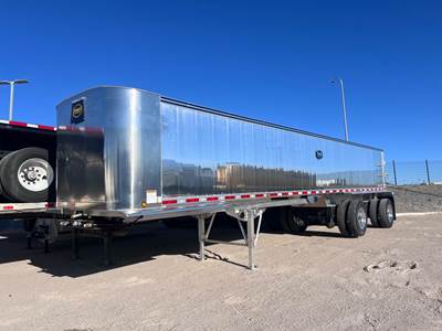 MAC 39 ft Frameless End Dump Trailer - Tandem Axle, Aluminum, Air Ride
