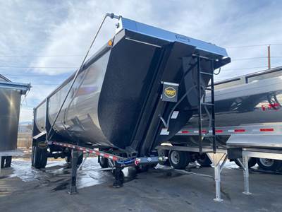 MAC HIGH CUBE 76" SIDE SCRAP TRAILER, SINGLE POINT End Dump Trailer