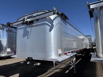MAC Western Lightweight 35 ft End Dump Trailer - Tandem Axle, Aluminum, Air Ride