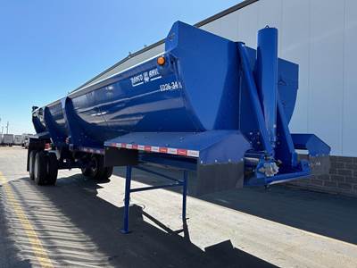 Ranco ED26-34 FRAMELESS ROCK END DUMP, HIGH LIFT GATE, S End Dump Trailer