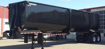 Ranco ED95-45 RANCO SCRA/DEMOLITION TRAILER, 95 CU YDS, End Dump Trailer