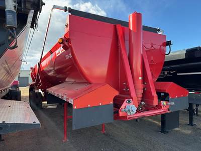 Ranco LATE MODEL USED STEEL ROCK END DUMP, HIGH LIFT GAT End Dump Trailer