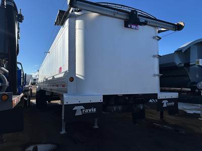 Travis 35 ft End Dump Trailer - Tandem Axle, Aluminum, Air Ride