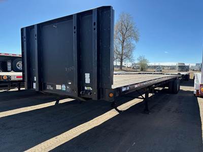 Direct Trailer 45x102 Steel Flatbed Trailer - Spring, Sliding Axle