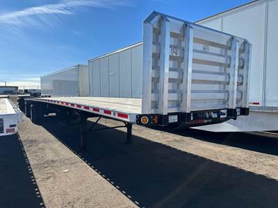 Fontaine 48x102 Combination Flatbed Trailer - Air Ride, Fixed Spread Axle