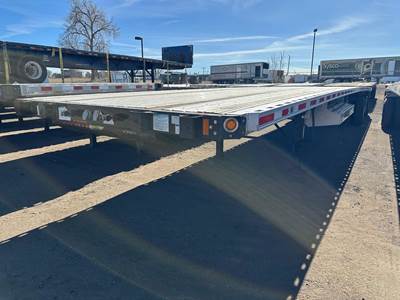 Fontaine 48x102 Combination Flatbed Trailer - Air Ride, Fixed Spread Axle