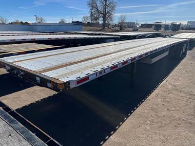 Fontaine 48x102 Combination Flatbed Trailer - Air Ride, Fixed Spread Axle