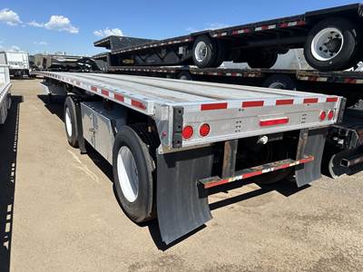 Fontaine 48x102 Combination Flatbed Trailer - Air Ride, Fixed Spread Axle