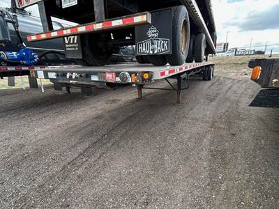 Fontaine 53x102 Combination Flatbed Trailer - Air Ride, Sliding Axle