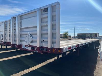 Fontaine Infinity 48x102 Combination Flatbed Trailer - Air Ride, Fixed Spread Axle