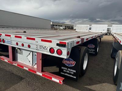 Fontaine Infinity 53x102 Combination Flatbed Trailer - Air Ride, Fixed Spread Axle