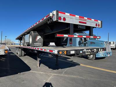 Fontaine Infinity 53x102 Combination Flatbed Trailer - Air Ride, Fixed Spread Axle
