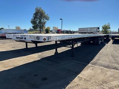 Fontaine Revolution 48x102 Aluminum Flatbed Trailer - Air Ride, Fixed Spread Axle