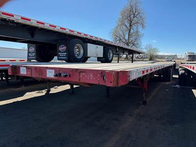 Great Dane 48x102 Combination Flatbed Trailer - Air Ride, Fixed Spread Axle