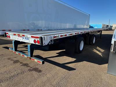 Great Dane Freedom LT 53x102 Aluminum Flatbed Trailer - Air Ride, Fixed Spread Axle