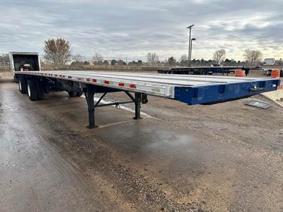 Great Dane Freedom LT 53x102 Combination Flatbed Trailer - Air Ride, Fixed Spread Axle