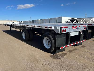 Great Dane Freedom LT 48x102 Combination Flatbed Trailer - Air Ride, Fixed Spread Axle