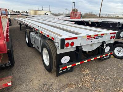 Great Dane Freedom LT 48x102 Combination Flatbed Trailer - Air Ride, Fixed Spread Axle