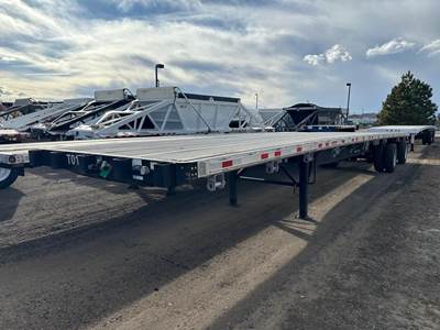 Great Dane Freedom LT 48x102 Combination Flatbed Trailer - Air Ride, Fixed Spread Axle