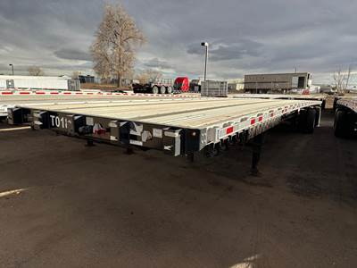 Great Dane Freedom LT 48x102 Combination Flatbed Trailer - Air Ride, Fixed Spread Axle