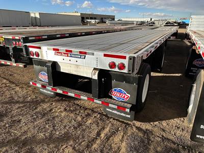 Great Dane Freedom LT 48x102 Combination Flatbed Trailer - Air Ride, Fixed Spread Axle