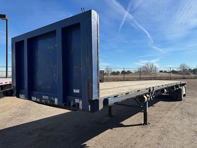 Great Dane Freedom SE 48x102 Steel Flatbed Trailer - Air Ride, Fixed Spread Axle