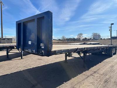 Great Dane Freedom SE 48x102 Steel Flatbed Trailer - Air Ride, Fixed Spread Axle