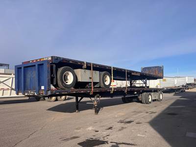 Great Dane Freedom SE 48x102 Steel Flatbed Trailer - Air Ride, Fixed Spread Axle