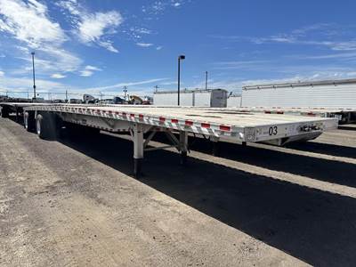 Reitnouer Big Bubba 48x102 Aluminum Flatbed Trailer - Air Ride, Fixed Spread Axle