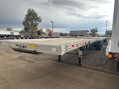 Reitnouer MaxMiser 48x102 Aluminum Flatbed Trailer - Air Ride, Fixed Spread Axle