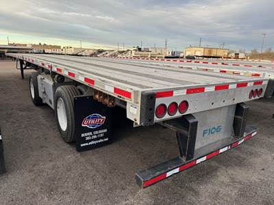 Transcraft 53x102 Combination Flatbed Trailer - Air Ride, Fixed Spread Axle