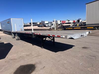 Transcraft 48x102 Combination Flatbed Trailer - Air Ride, Fixed Spread Axle