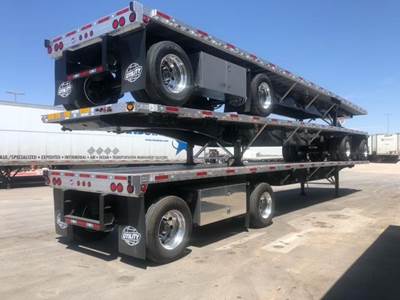 UTILITY 48x102 Combination Flatbed Trailer - Air Ride, Fixed Spread Axle