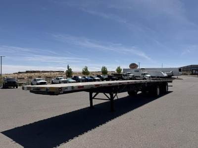 UTILITY 53x102 Combination Flatbed Trailer - Air Ride, Fixed Spread Axle