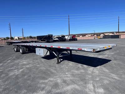 UTILITY 4000AE 53x102 Combination Flatbed Trailer - Air Ride, Sliding Axle