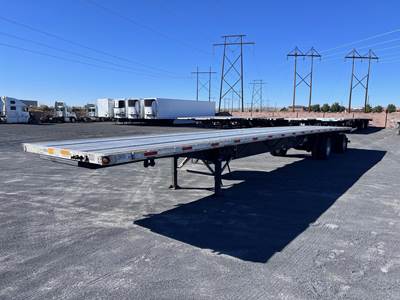 UTILITY 4000AE 53x102 Aluminum Flatbed Trailer - Air Ride, Sliding Axle