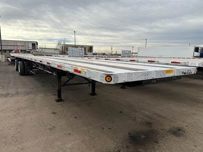 UTILITY 4000AE 48x102 Combination Flatbed Trailer - Air Ride, Fixed Spread Axle