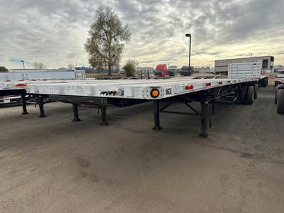 UTILITY 4000AE 48x102 Combination Flatbed Trailer - Air Ride, Fixed Spread Axle