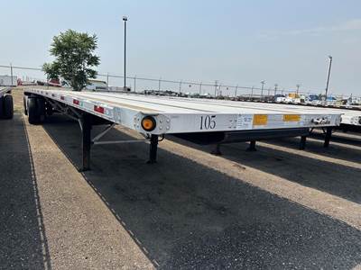 UTILITY 4000AE 48x102 Combination Flatbed Trailer - Air Ride, Fixed Spread Axle