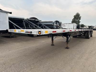 UTILITY 4000AE 48x102 Combination Flatbed Trailer - Air Ride, Fixed Spread Axle
