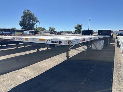 UTILITY 4000AE 48x102 Combination Flatbed Trailer - Air Ride, Fixed Spread Axle