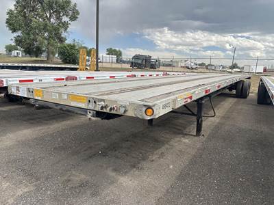 UTILITY 48x102 Combination Flatbed Trailer - Spring, Sliding Axle