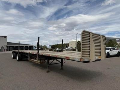 UTILITY 48x102 Combination Flatbed Trailer - Air Ride, Fixed Spread Axle