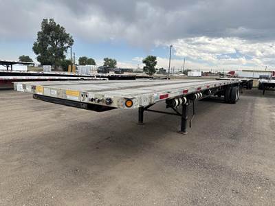 UTILITY 48x102 Combination Flatbed Trailer - Spring, Sliding Axle