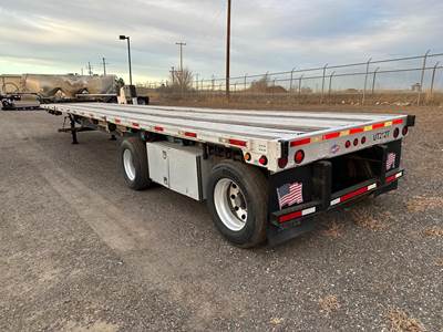 UTILITY 48x102 Combination Flatbed Trailer - Air Ride, Fixed Spread Axle