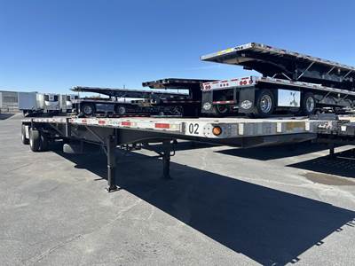 UTILITY 48x102 Combination Flatbed Trailer - Air Ride, Fixed Spread Axle