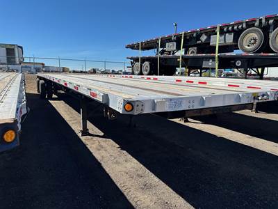 UTILITY 48x102 Combination Flatbed Trailer - Air Ride, Fixed Spread Axle
